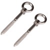 PRIOstahl Eye Bolt with Wood Thread Eye Screw Eye Screw