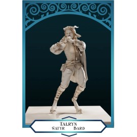Arcane Minis Satyr Bard - Talryn Dungeons and Dragons Miniature DnD is a Woman D&D