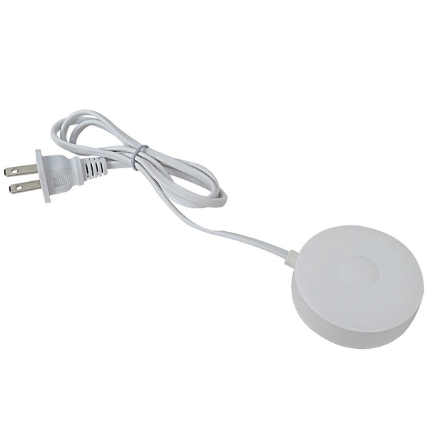 Updated White Magnetic Charger w/3.9tf Power Cord Toothbrush Waterproof Charging