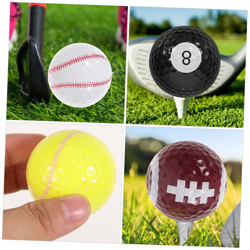 SUPVOX 12pcs Golf Practice Balls Training Balls for Boys and