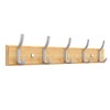 Anjuer Coat Hanger Rack 5 Hooks Heavy Duty Clothes Hat