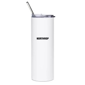 Northrop T-38 Talon Stainless Steel Water Tumbler with straw - 20oz.