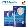 FFP2 Maske in Deutschland hergestellt - Zertifizierte Schutzmaske mit 98%