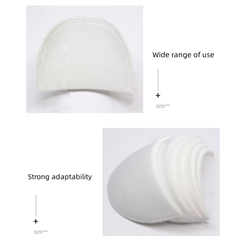 BeeSpring 4 PCS Shoulder Pads Costume Foam Polyester Pads Breathable