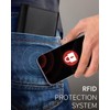 Wallet for Men,Smart Wallet with Pop Up Card Holder,RFID Blocking,9-14
