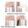 Foshine 4 Pack Extra Large Hangers Big Clothes Hangers Enlarge