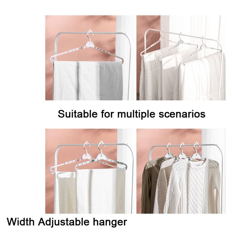 Foshine 4 Pack Extra Large Hangers Big Clothes Hangers Enlarge