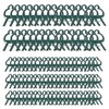 7Queen 80PCS Garden Plant Supports Clips, 2 Sizes Adjusting Reusable