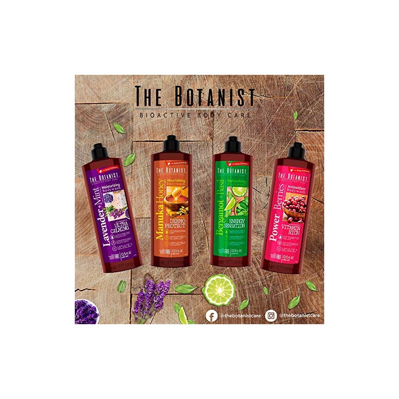 THE BOTANIST Body Wash Lavender + Mint 400 ml