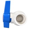 sourcing map Ball Valve, 32mm ID PVC Socket End Shut