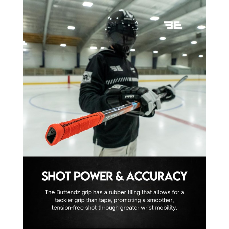 Buttendz TWIRL88 Hockey Stick Replacement Grip - Thin Knob Player