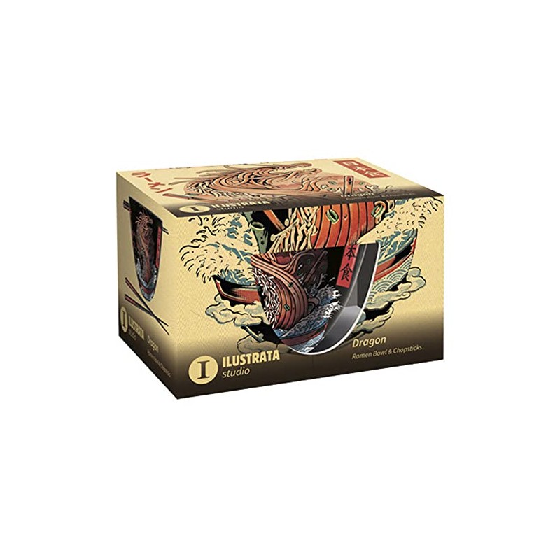 Pyramid International Ilustrata - Set di ciotole per ramen con
