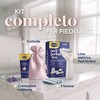 Dr. Scholl's Pedi Perfect Luxe - Kit Pedicure Elettrico Ricaricabile,