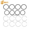 M MATI 2 Set Rear A Arm Bushings Shaft Kit