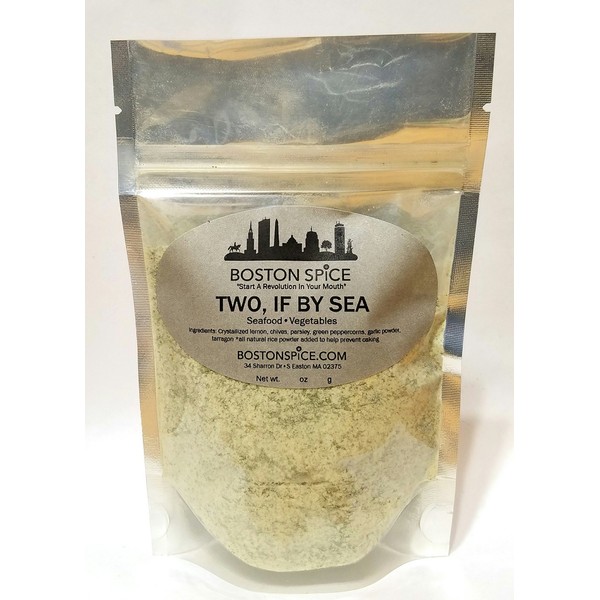Boston Spice Two If By Sea Handmade Gourmet Lemon Seafood
