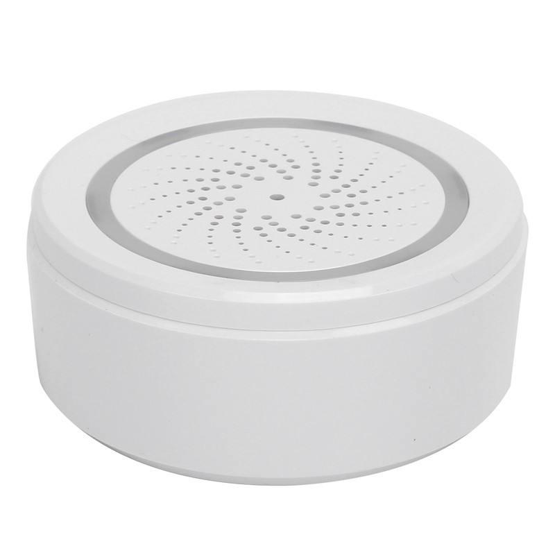 2.4GHz WiFi Temperature Humidity Sensor Detector Sound Light Alarm Smart