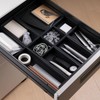 yamapac SHIKI® Drawer Clean Organizer, Shallow Type, Black x Black,