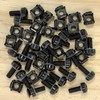 40 Sets M6 Mount Cage Nuts screws,Rack Mounting Bolts for