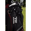 ProActive Sports Golf Tee Holder with Ball Markers and 12