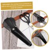 TEHAUX 2pcs Leather Scissor Cover Pouch Portable Scissor Storage Bag
