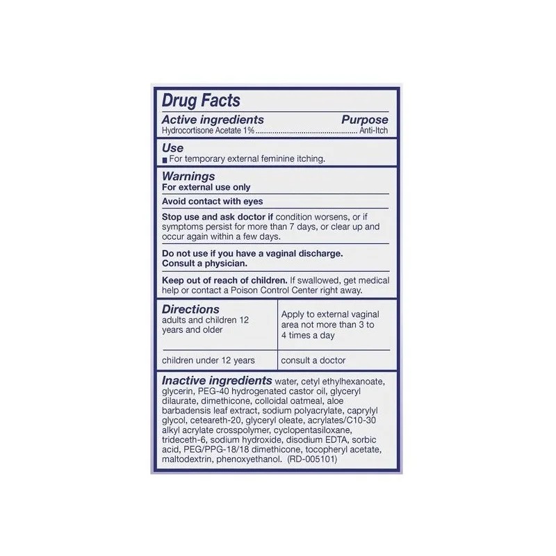 Crema Vaginal Anti-picazón Irritación Piel Sensible 28g