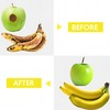 Yellow Banana Bag for Fridge, Shockproof Drawstring Storage Bag Keeps