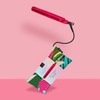 Glister Mini Travel Tourmaline Straightener 13mm - Flamingo