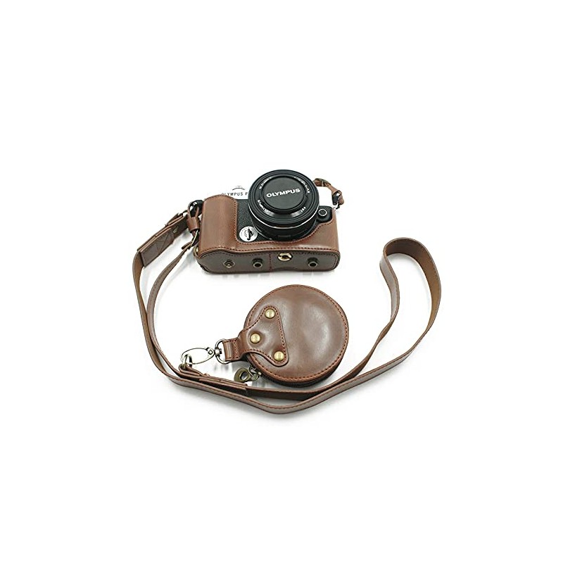 SIUTATDSH Camera Case, PU Leather, Suitable for Olympus PEN E-P7