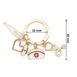 Nurse Keyring, Emergency Paramedic, Emergency Service Accessories, Doctor Nurse Gifts, Emergency Service Accessories