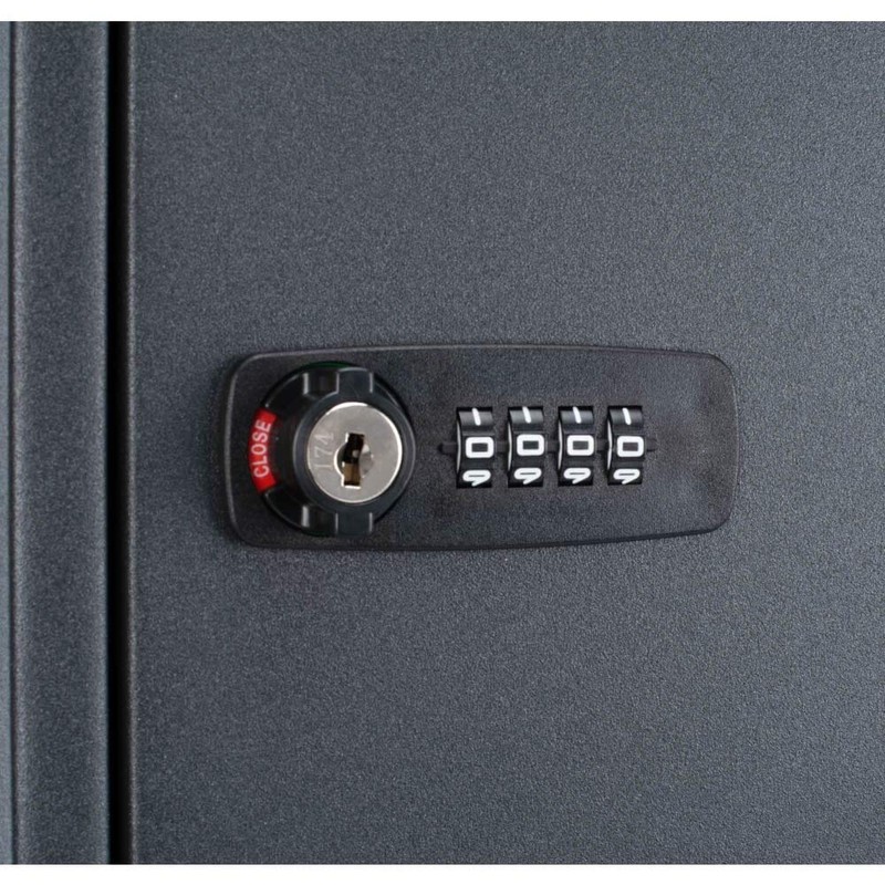 Barska Steel 100 Key Safe Cabinet with Combination and Key