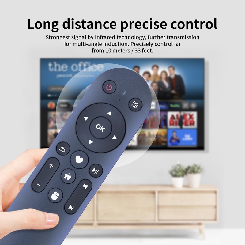 New Remote Control Replacement for Fiio RM3 R9 R7 M11Plus