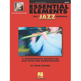 Essential Elements For Jazz Flute Bk/Online Audio/Video