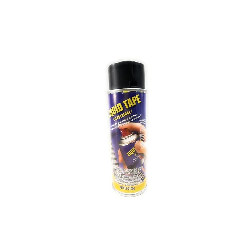 Plastic Dip Intl. 16003-6 Liquid Electrical Tape Spray, Black