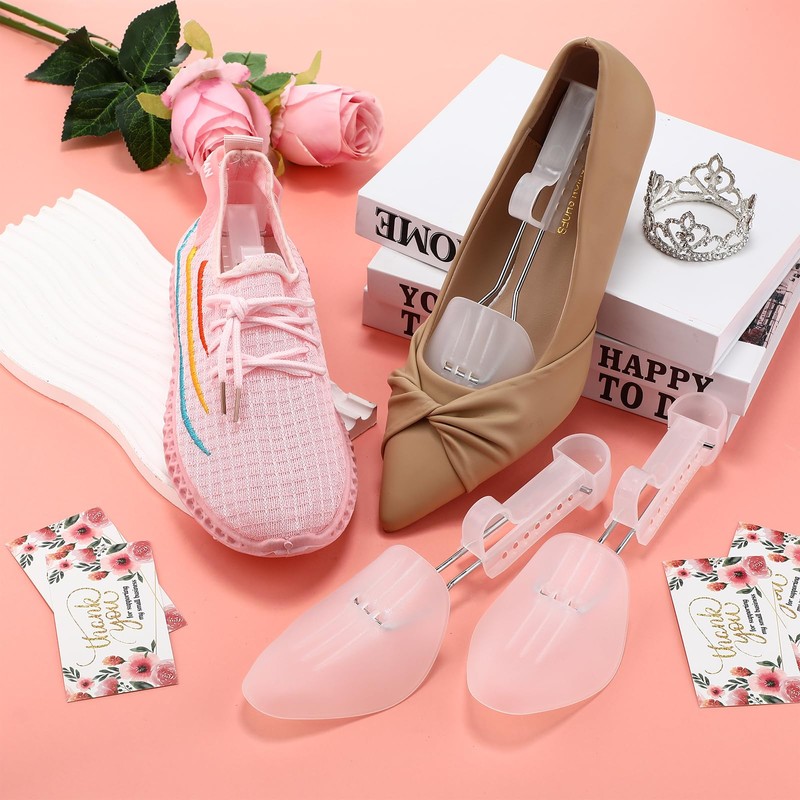 Honeydak 20 Pairs Plastic Shoe Tree Stretcher Sneaker Form Insert