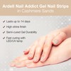 Ardell Nail Addict Gel Nail Strips - Cashmere Sands, LED/UV