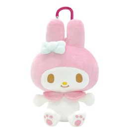 Nakajima Corporation Sanrio Characters Plush Eco Bag Standard My Melody 208354-25 H 17 x W 11.5 x D 7 cm