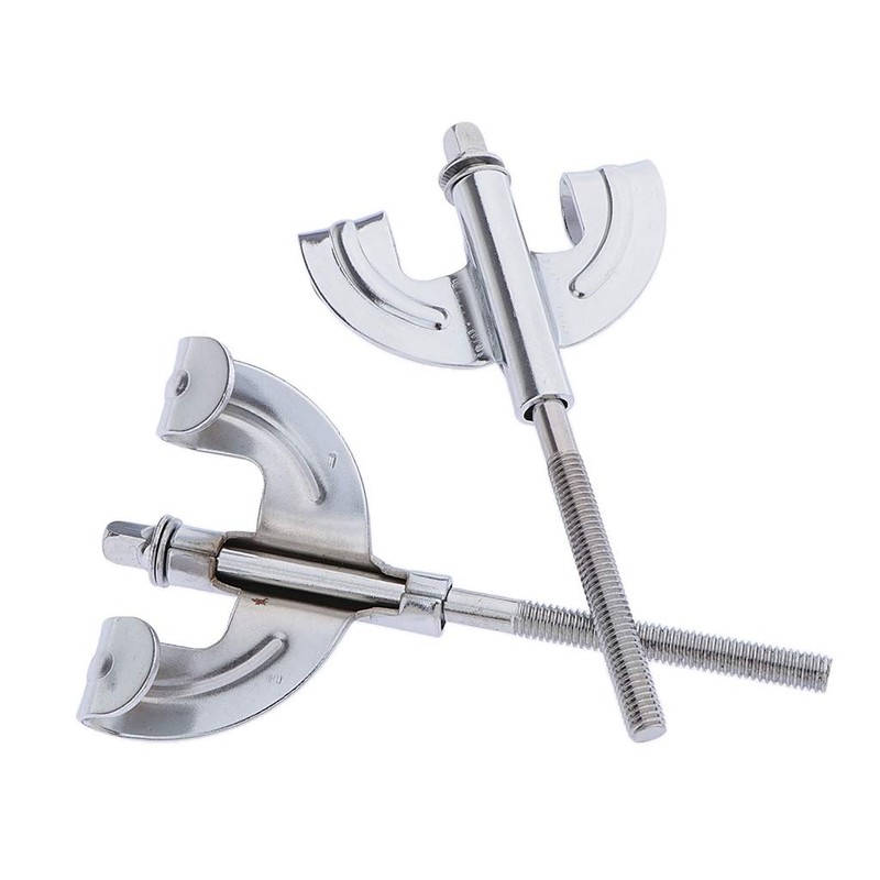 Set of 2 Classic Bass Drum Claw Hook and Tension