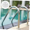 BESPORTBLE 2pcs Pool Ladder Rubber Stopper Bumper Caps Replacement Accessories