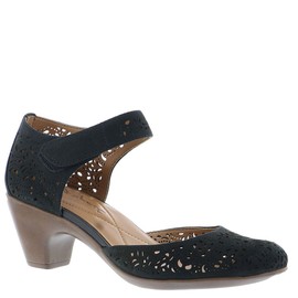 Easy Spirit Women's Cindie Dress Pump, Black Nubuck, 8 M US