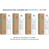 ROPOT 4-Pack Replacement Filter Set Compatible with Bluevua RO100ROPOT RO100ROPOT-UV