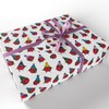 Luxury ECO Xmas Gift Wrap - 6 sheets/tags - Christmas