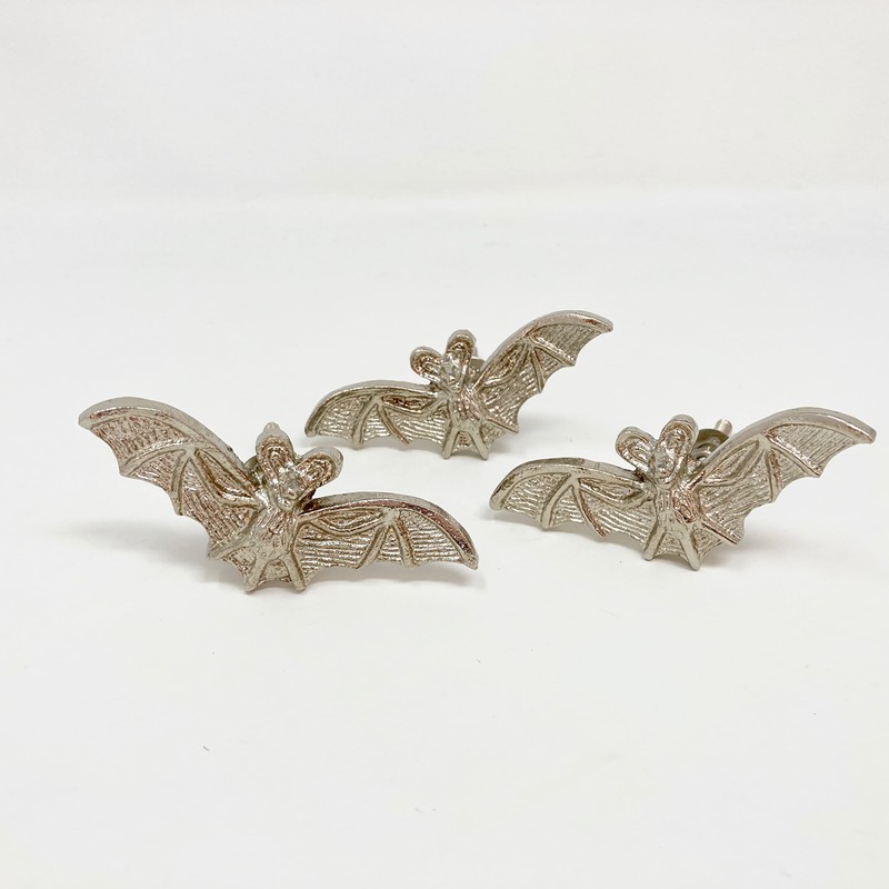 Silver Animal Metal Drawer Pulls Knobs Cupboard Bedroom Kitchen Upcycle