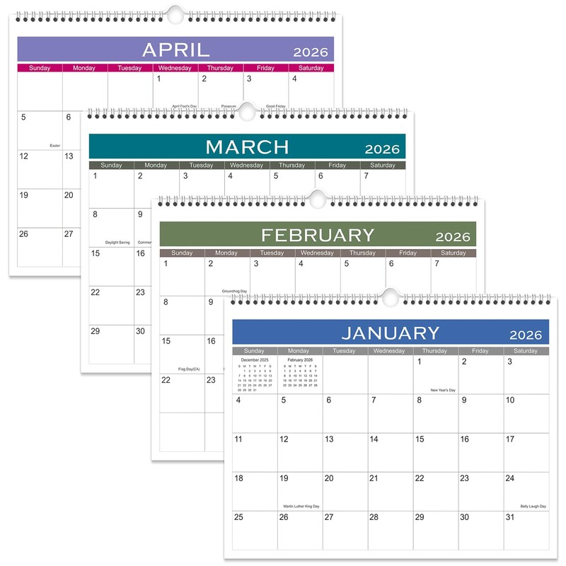 2026 Wall Calendar - 2026-2027 Calendar Runs from January 2026