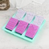 Rectangle Silicone Soap Molds - 2pc Set New 6 Cavity