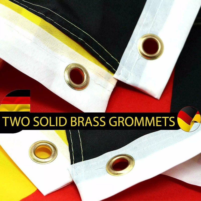 Unbranded 3x5 German Germany West Germany Nylon / Poly Blend