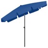 vidaXL UV Protective Adjustable Beach Umbrella-Up to 96.5" Height, Durable