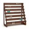 EEUOPQ Wooden Earring Display Stand, 7 Tiers, Earring Holder, Large