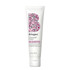 Briogeo Crema Para Un Secado Perfecto Y Protección Térmica Adiós Al Encrespamiento, Crema Antiencrespamiento Con Aceite De Argán Para Peinar, Sin Siliconas, Protectora Del Calor, Suaviza El Cabello, V