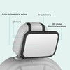 Baby Car Mirror Shatterproof 360 Degrees Adjustable Safe Durable Infant