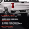 Halogen Tail Light Compatible With 2019-2024 Chevy Silverado 1500 2500HD
